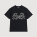 MONOGRAM CRYSTALS T-SHIRT (BLACK)