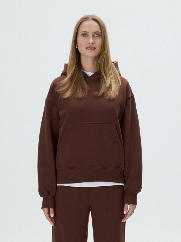 DAILY HOODIE (CHOCOLATE)