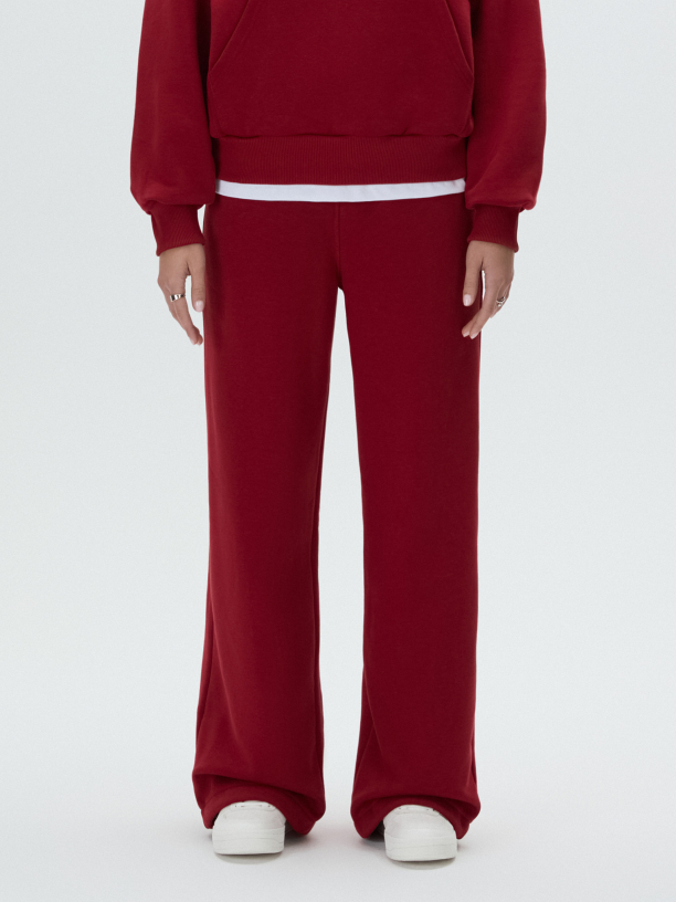 DAILY SWEATPANTS (BURGUNDY)