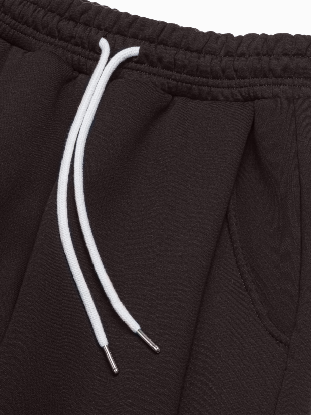 DAILY OVERSIZE SWEATPANTS (DARK CHOCOLATE)