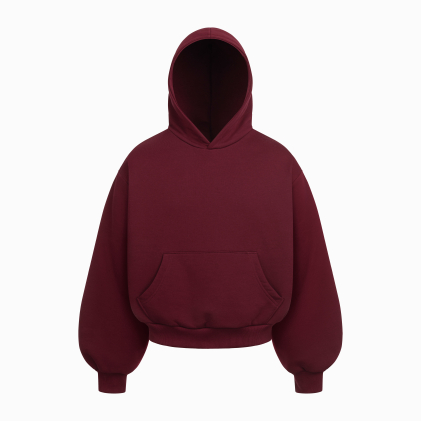 DAILY HOODIE (RED WINE)