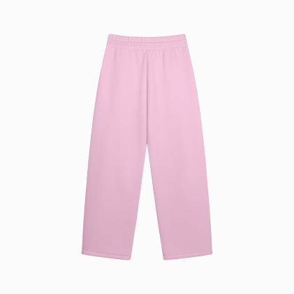 DAILY OVERSIZE SWEATPANTS (BABY PINK)