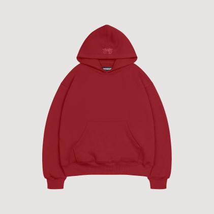 [PRE-ORDER] DAILY HOODIE (BURGUNDY)