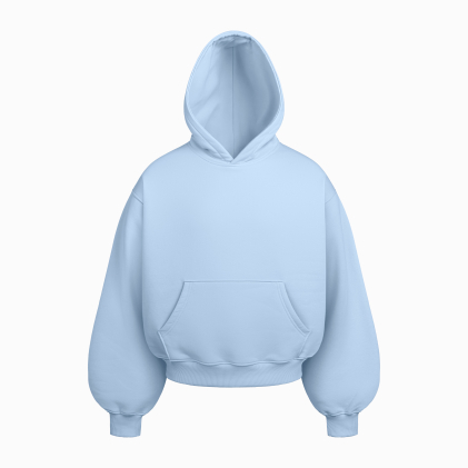 DAILY HOODIE (BABY BLUE)