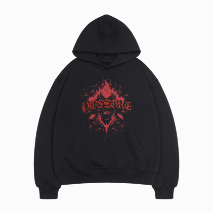 SKULLS HOODIE (black)