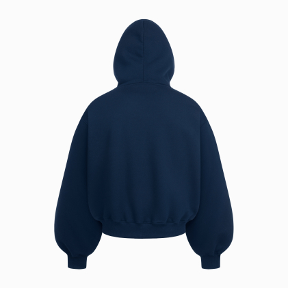 DAILY ZIP HOODIE (NAVY)