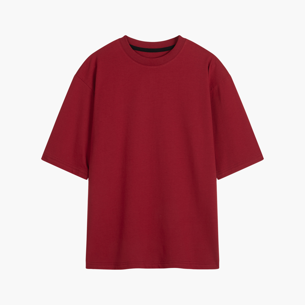 DAILY T-SHIRT (BURGUNDY) main product photo