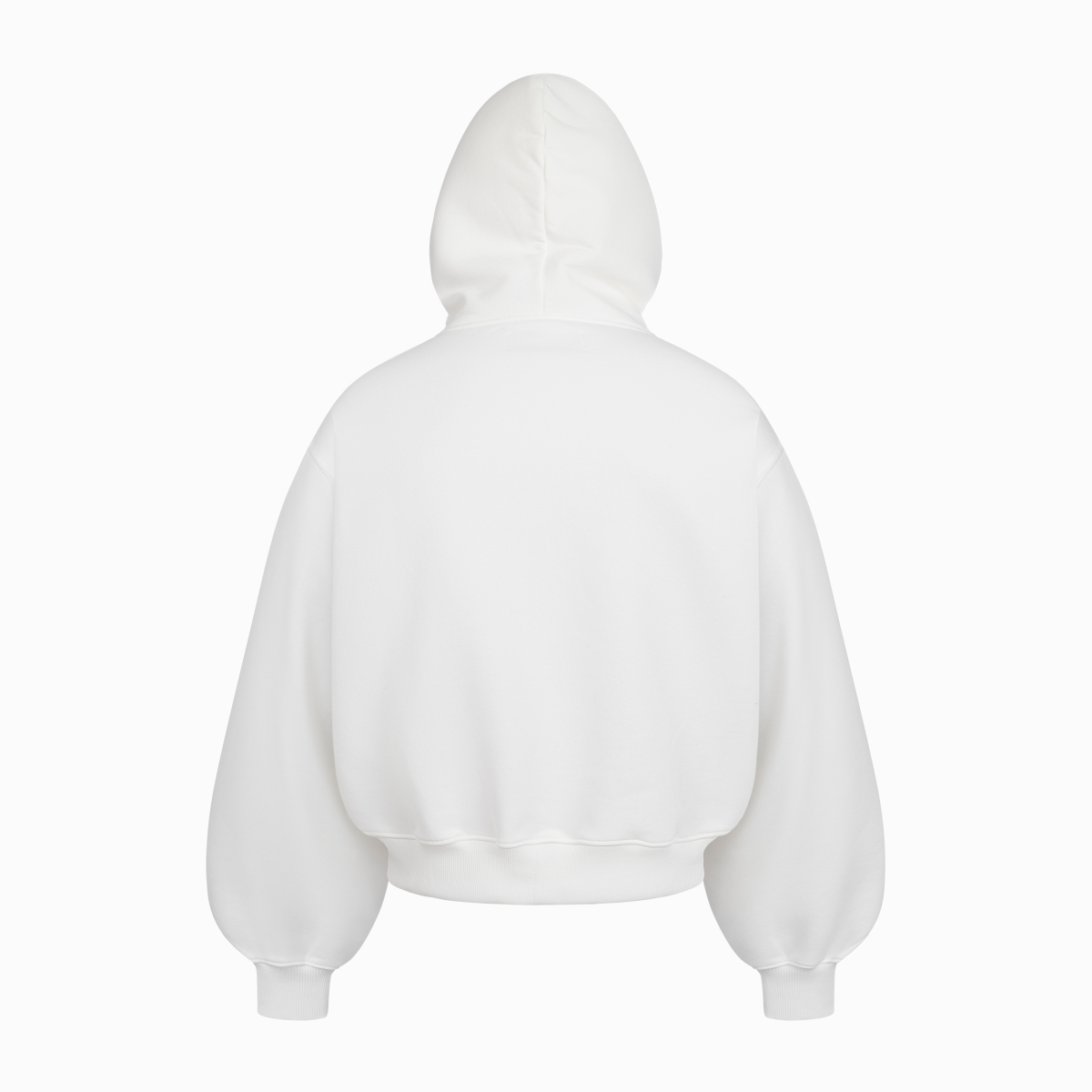 ♡ Eé knit hoodie off white | épine