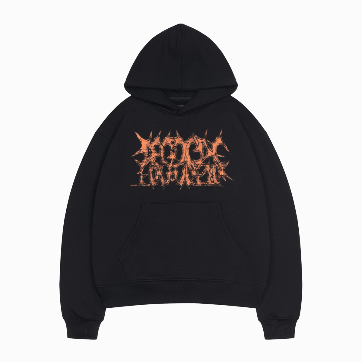 THRASH METAL HOODIE (BLACK) main product photo