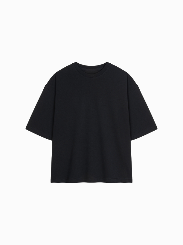 DAILY BOXY T-SHIRT (BLACK)