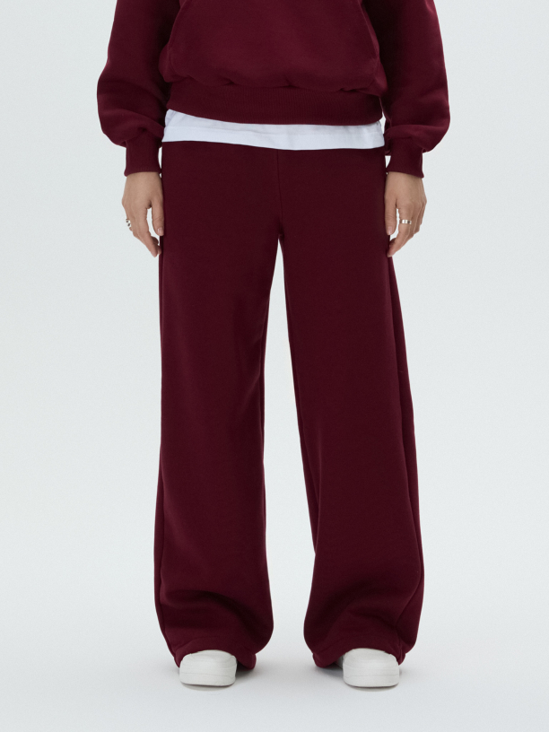 DAILY SWEATPANTS (RED WINE)