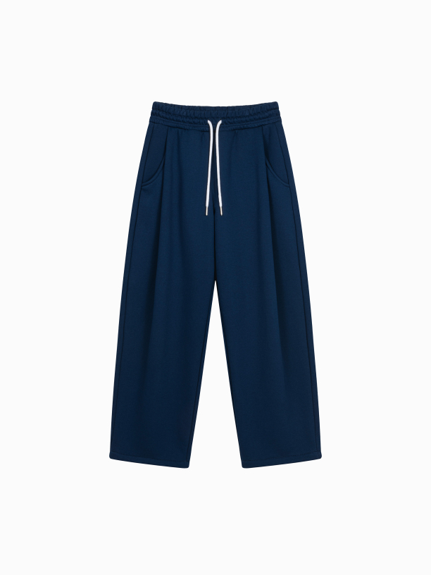 DAILY OVERSIZE SWEATPANTS (NAVY)