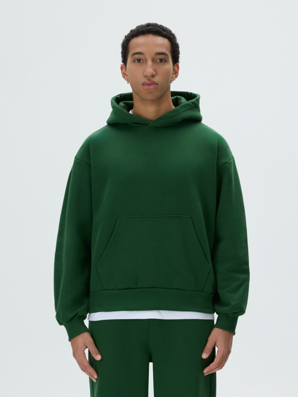 DAILY HOODIE (FOREST GREEN)