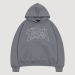 PESSERE CRYSTALS HOODIE (ash grey)