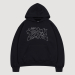 PESSERE CRYSTALS HOODIE (black)