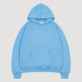 PESSERE CRYSTALS HOODIE (light blue)