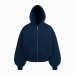 DAILY ZIP HOODIE (NAVY)