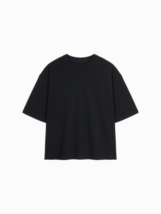 DAILY BOXY T-SHIRT (BLACK)