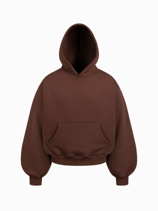 DAILY HOODIE (CHOCOLATE)