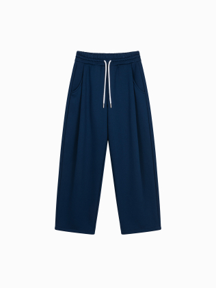 DAILY OVERSIZE SWEATPANTS (NAVY)