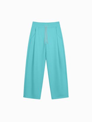 DAILY OVERSIZE SWEATPANTS (BLUE LAGOON)