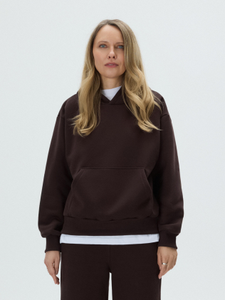 DAILY HOODIE (DARK CHOCOLATE)